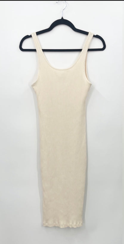 Aritzia WILFRED FREE Murdock Ribbed Tank Midi
Dress