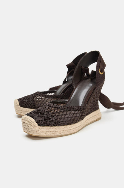 ZARA Curved Wedge Heels