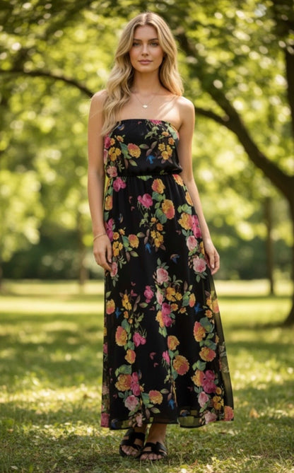 FOREVER 21 Floral Maxi Dress