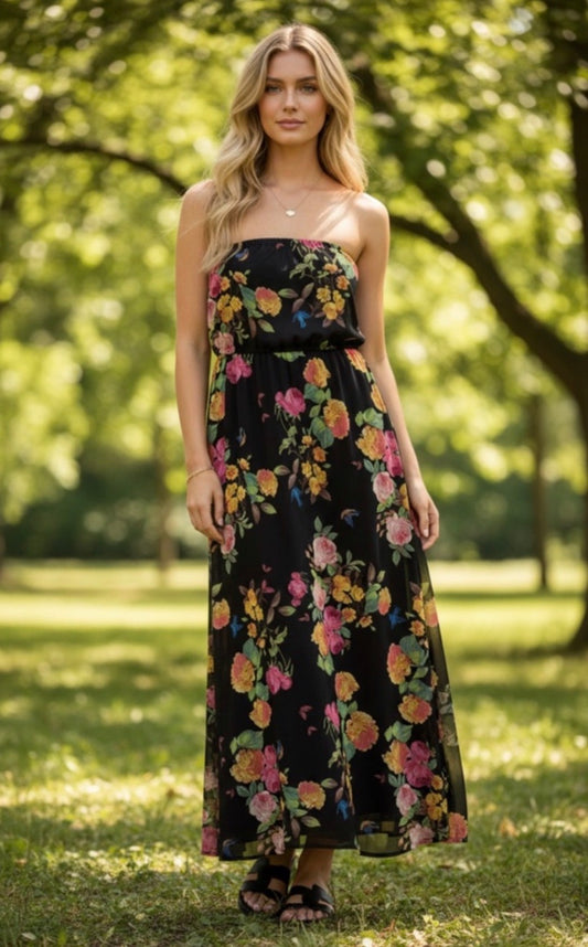 FOREVER 21 Floral Maxi Dress