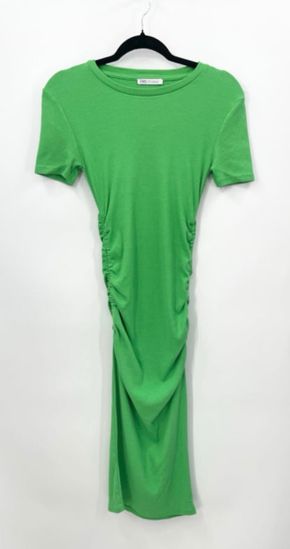 ZARA Ruched Dress