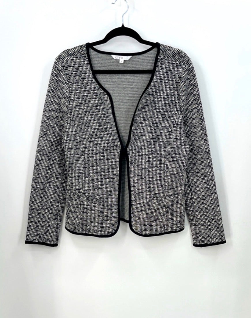 CLEO Tweed Lightweight
Knit Blazer