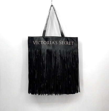 Victoria's Secret Cabas Flirty Fringe en édition limitée NEwPHOTO🔥💙🔥