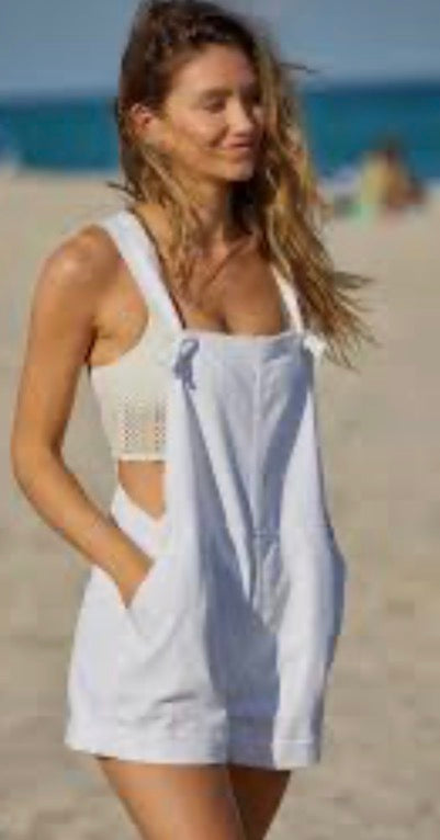 AERIE Denim Shortall