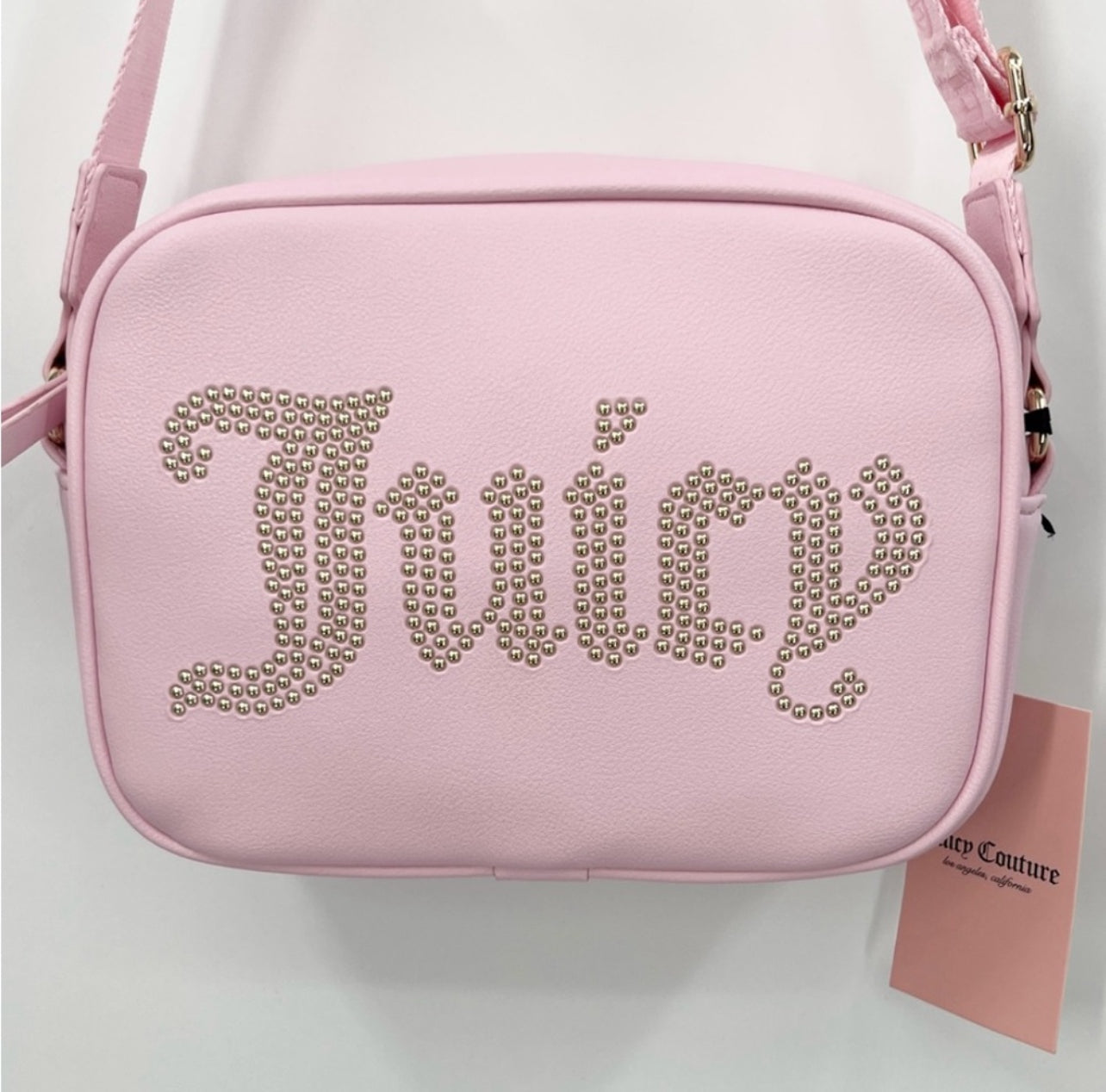 JUICY COUTURE Obsession Light Pink Crossbody Bag