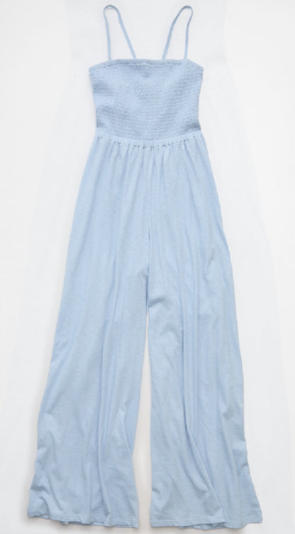 American Eagle Sunchaser Knit Babydoll Jumpsuit