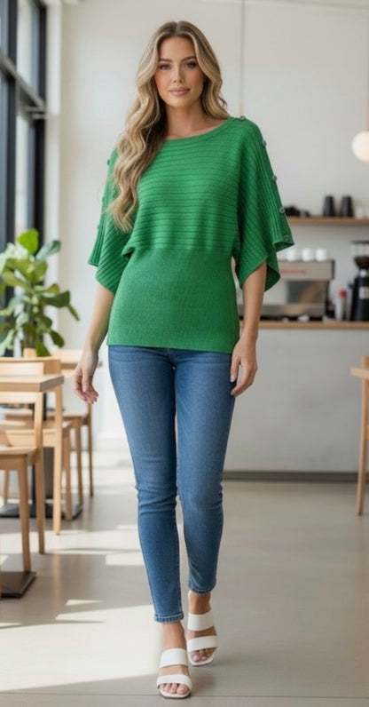 JOSEPH A. Kimono Sleeve
Sweater