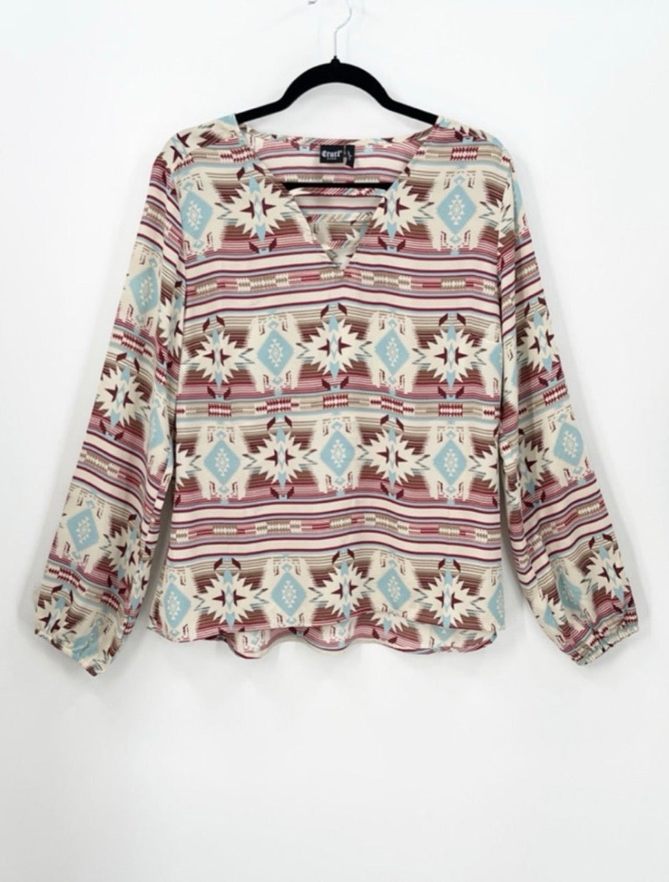 CRUEL DENIM Southwest
Print Blouse