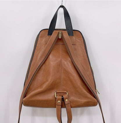 Vintage OPALE Caramel
Brown Leather Backpack