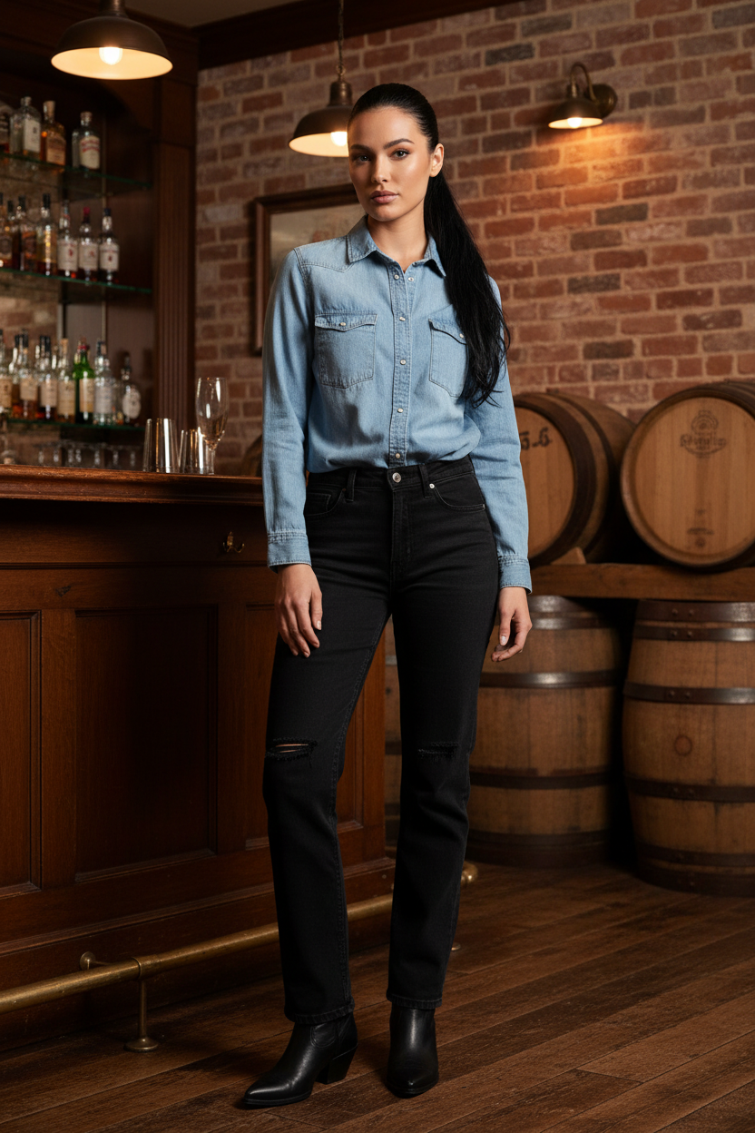 &DENIM Shirt
