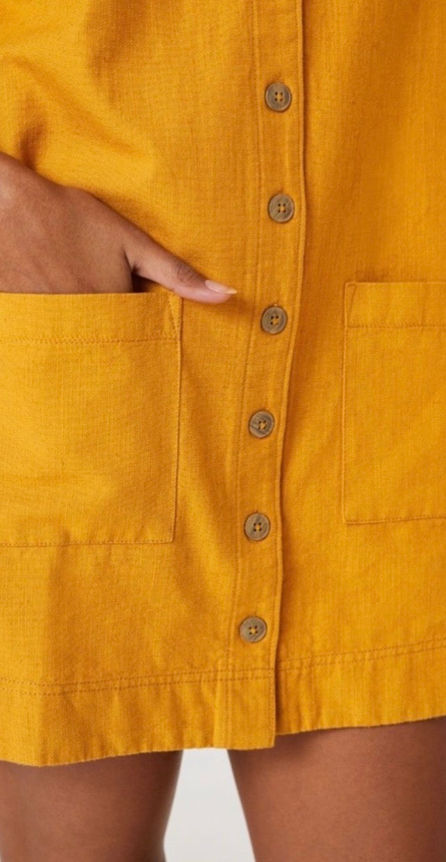 ANTHROPOLOGIE Pilcro
Button Down Shirt Dress
