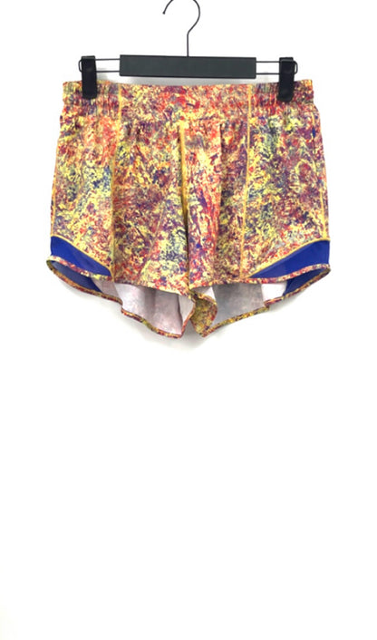 Rare LULULEMON Seawheeze Hotty Hot Shorts/Woodland Sprint Multi