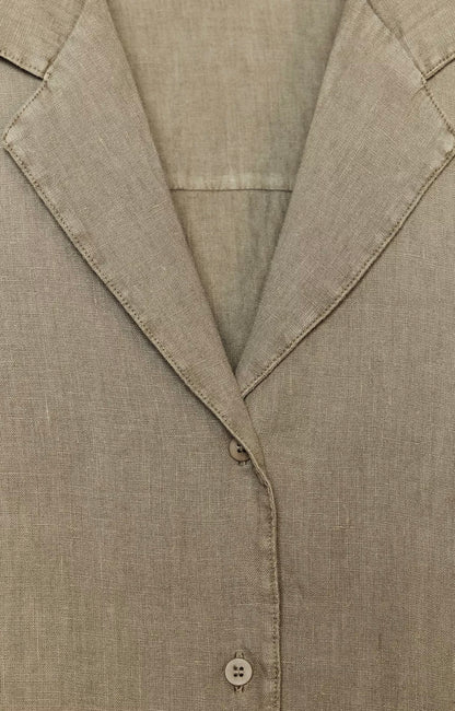 ZARA ZW COLLECTION 100% Linen Shirt