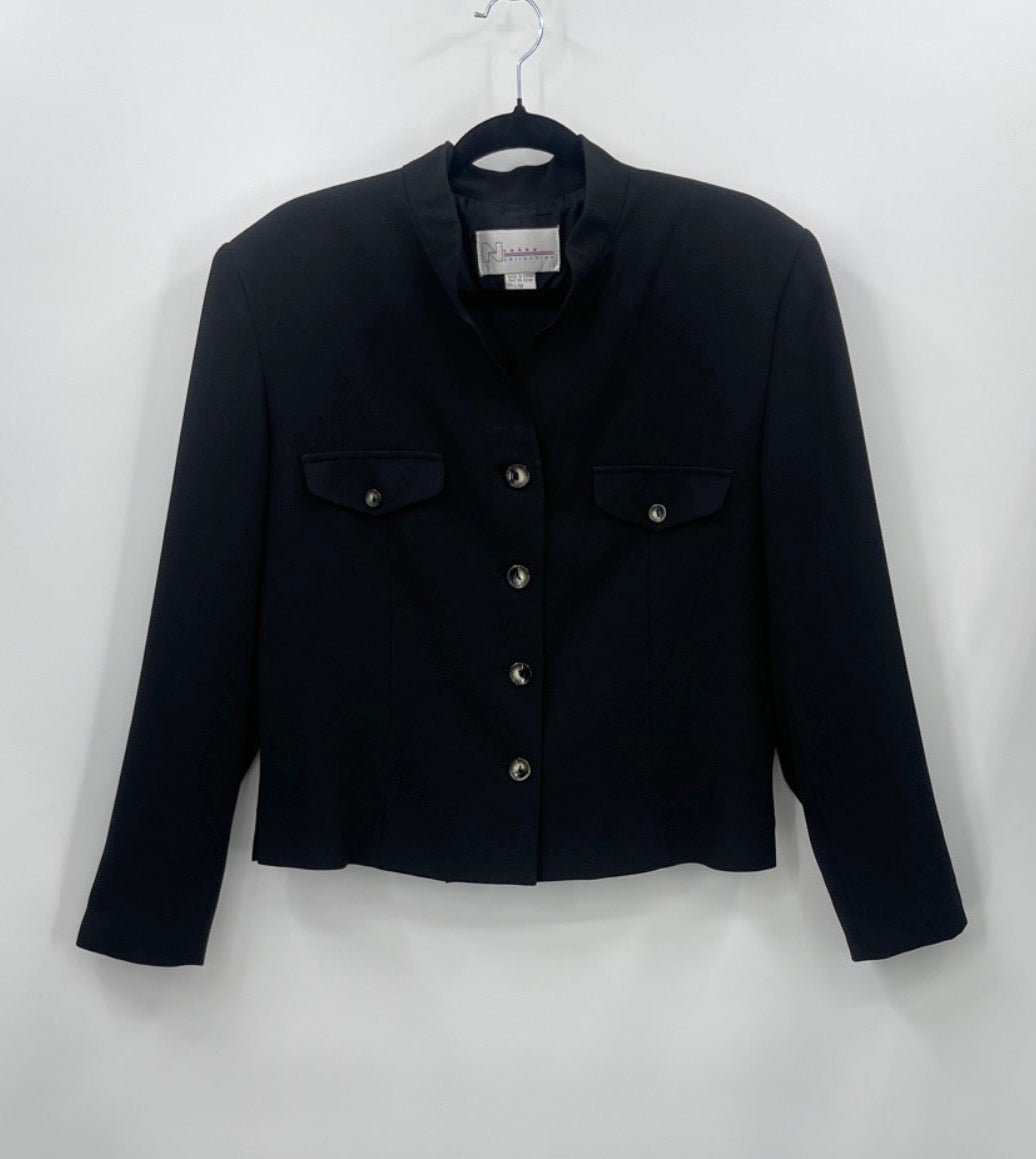 Vintage BIANCA NYGARD Lightweight Cropped Blazer