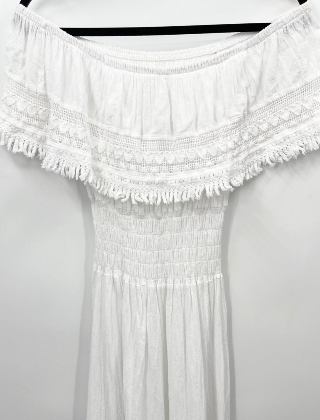 SEASPICE Constance Off Shoulder Maxi Dress