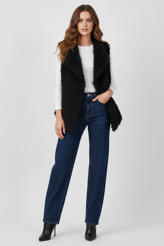 Kenneth Blake New York Faux Fur
Teddy Vest