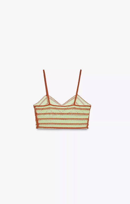 ZARA Crochet Crop Top