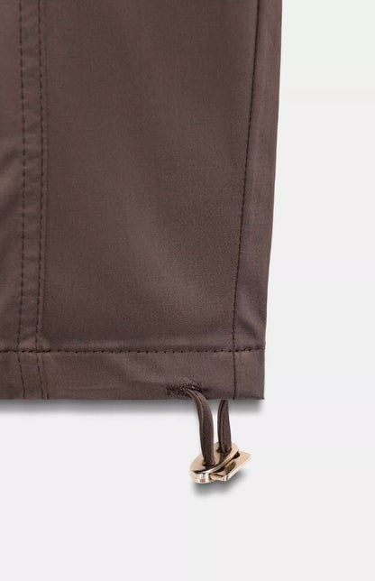 ZARA Satin Balloon Pants