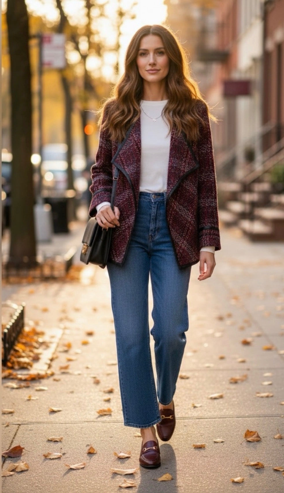 ERIC ALEXANDRE Plaid
Wool Blend Jacket
