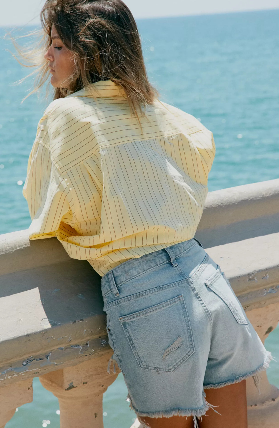 ZARA Oversized Poplin Shirt