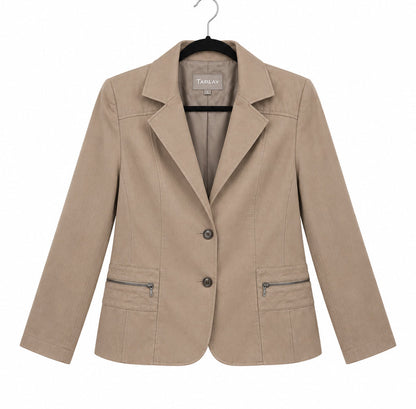 TANJAY Petite Faux Suede Jacket