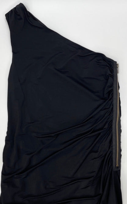 Vintage JACOB Ruched One Shoulder Dress