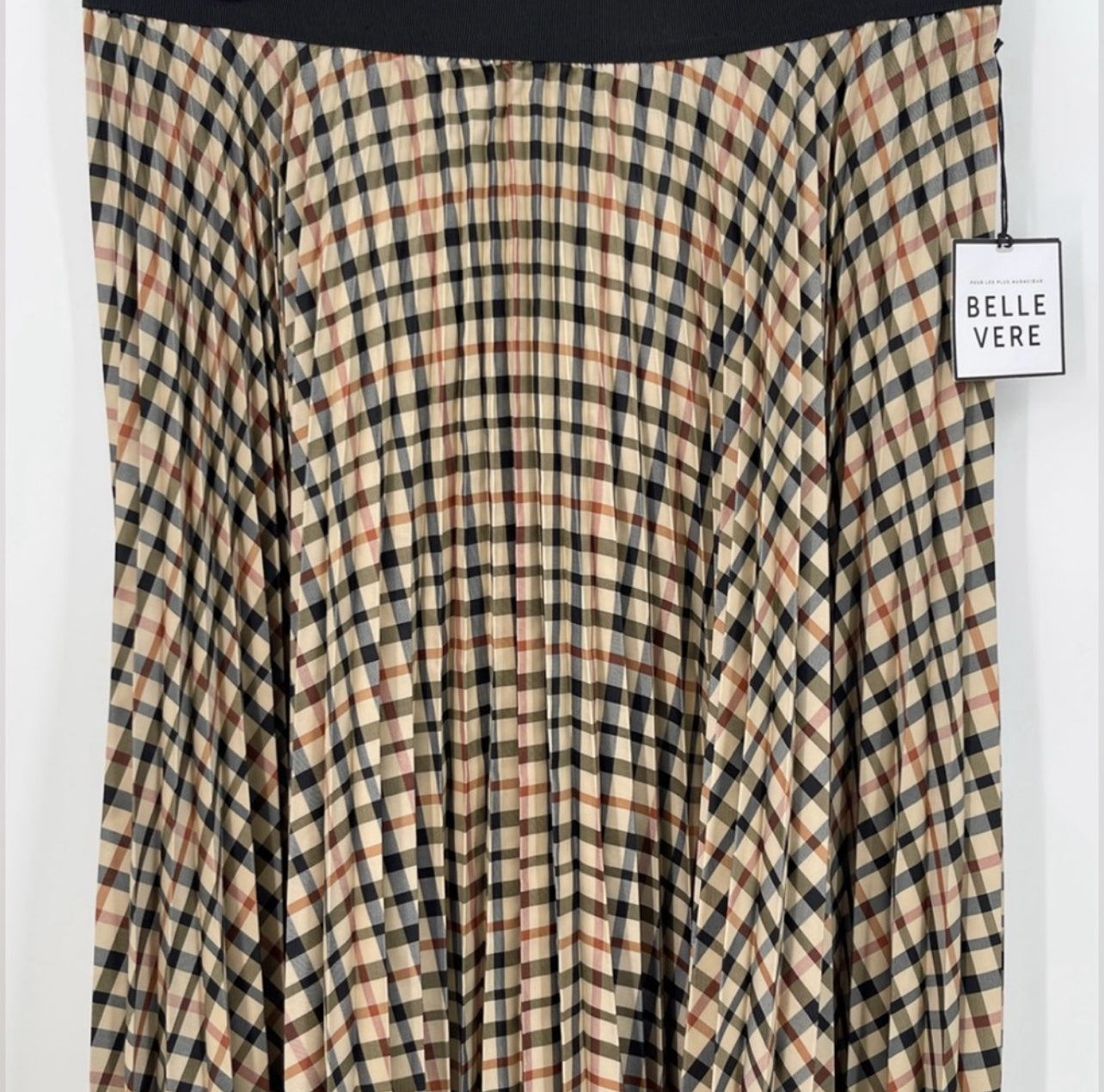 BELLE VERE Pleated Skirt