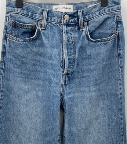 DENIM FORUM Farrah High Rise Wide Leg