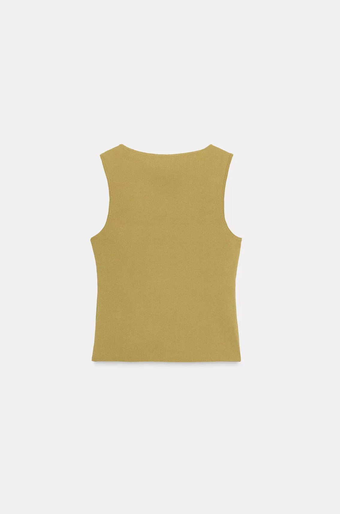 ZARA Metallic Detail Knit Top