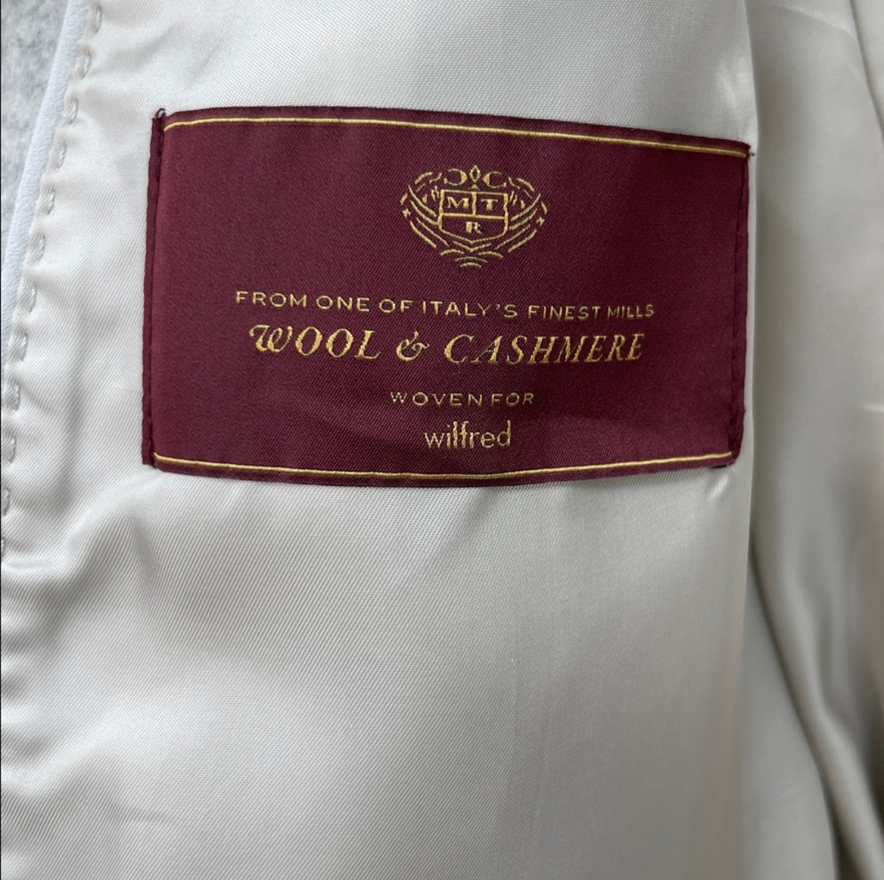 Aritzia WILFRED Cocoon Wool Coat