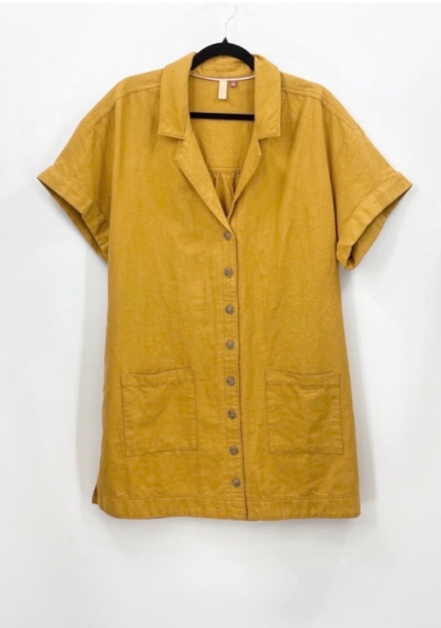 ANTHROPOLOGIE Pilcro
Button Down Shirt Dress