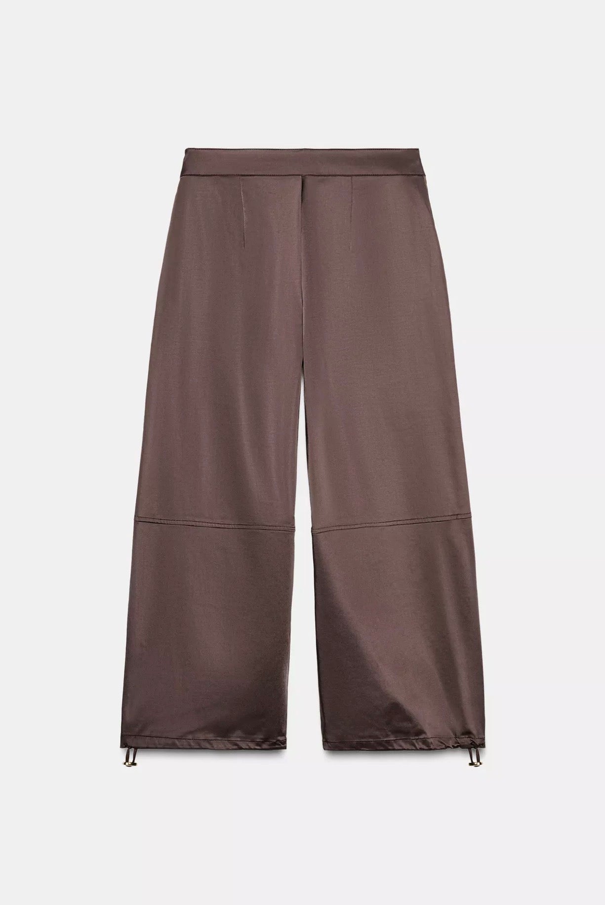 ZARA Satin Balloon Pants