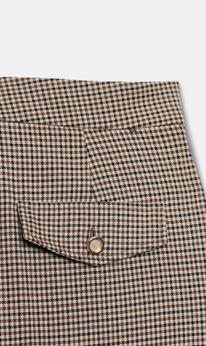 ZARA Wide Leg Darted Pants