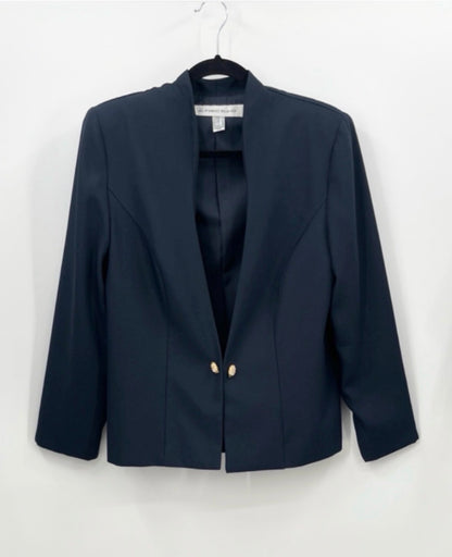 ALFRED SUNG Navy Blazer
Jacket with Gold Buttons