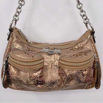 Vintage Kathy Van Zeeland Animal Print Bag