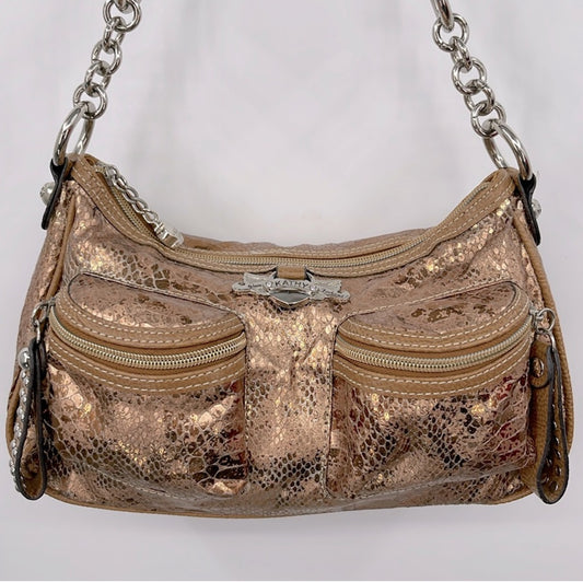 Vintage Kathy Van Zeeland Animal Print Bag
