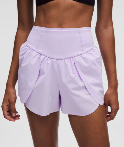 Lululemon Go Further Super-High-Rise Split Short 3"