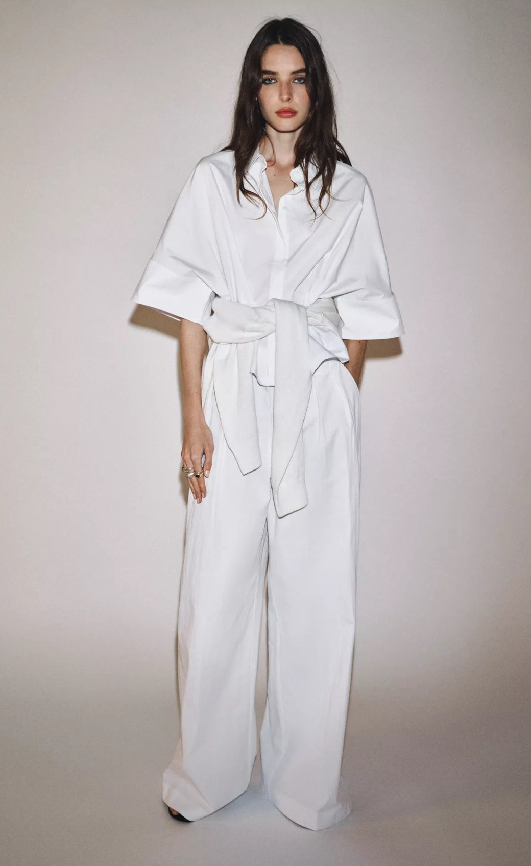 ZARA ZW COLLECTION Poplin Shirt