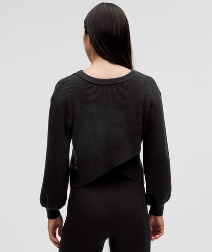 LULULEMON Reversible Crossover Sweater