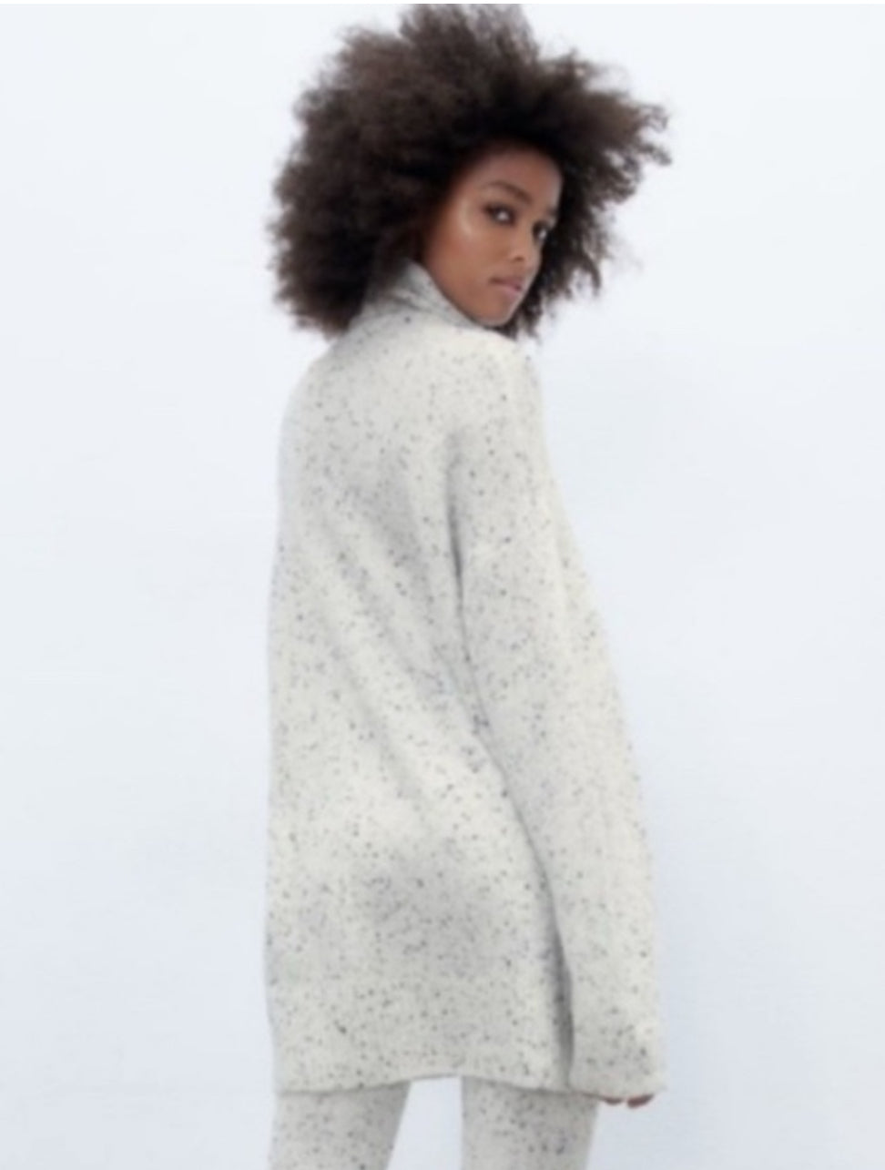 ZARA Oversized Turtleneck
Alpaca Wool Sweater