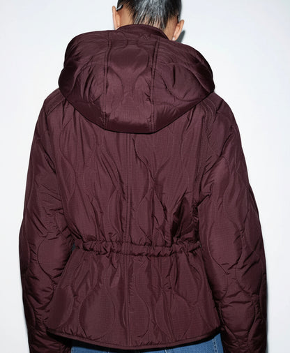 ZARA Hooded Puffer Jacket