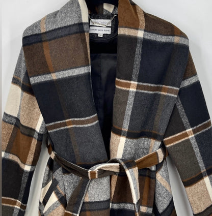 CHICWISH Prairie Check Raboto Coat