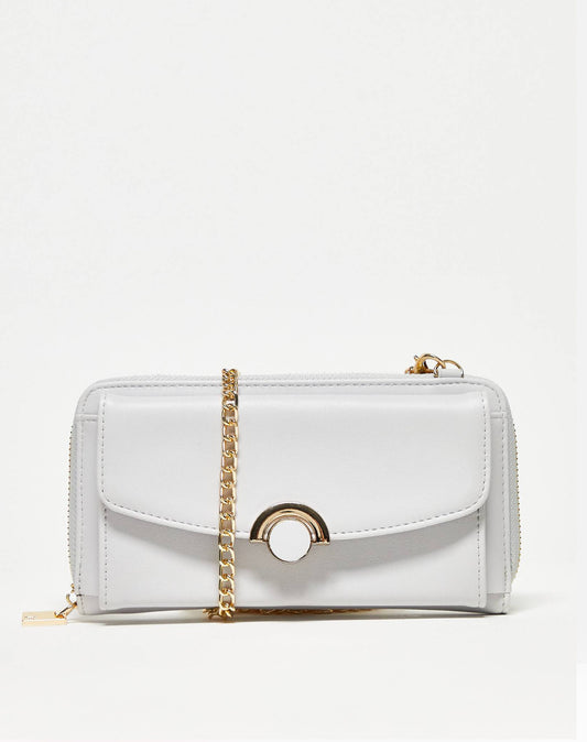 French Connection Crossbody Zip Around Purse