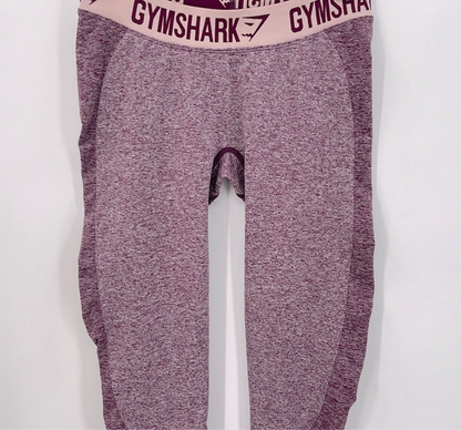 GYMSHARK Flex Purple High-Waisted Leggings Seamless Design