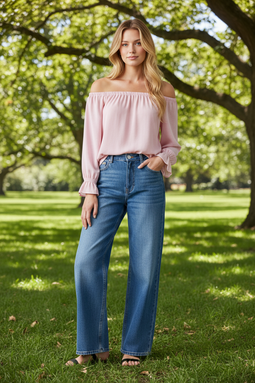 BANANA REPUBLIC Off
Shoulder Blouse