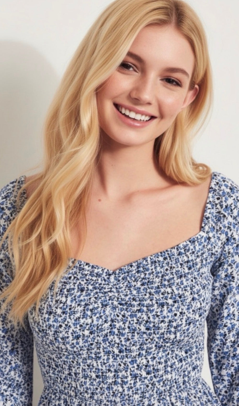 HOLLISTER Smocked Romper