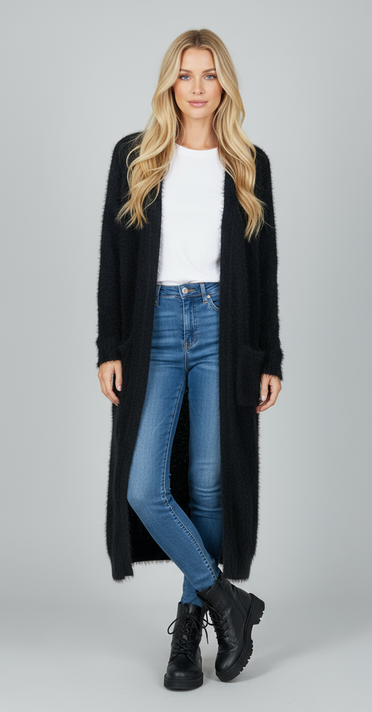 Kaisley Eyelash Cardigan