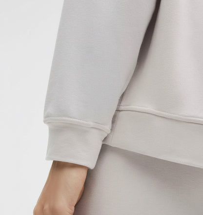 LULULEMON BeCalm Oversized Boatneck Long-Sleeve Shirt