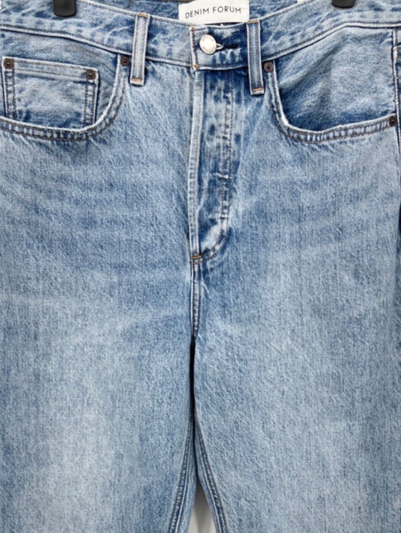 Aritzia DENIM FORUM The Joni High Rise Loose Split Hem