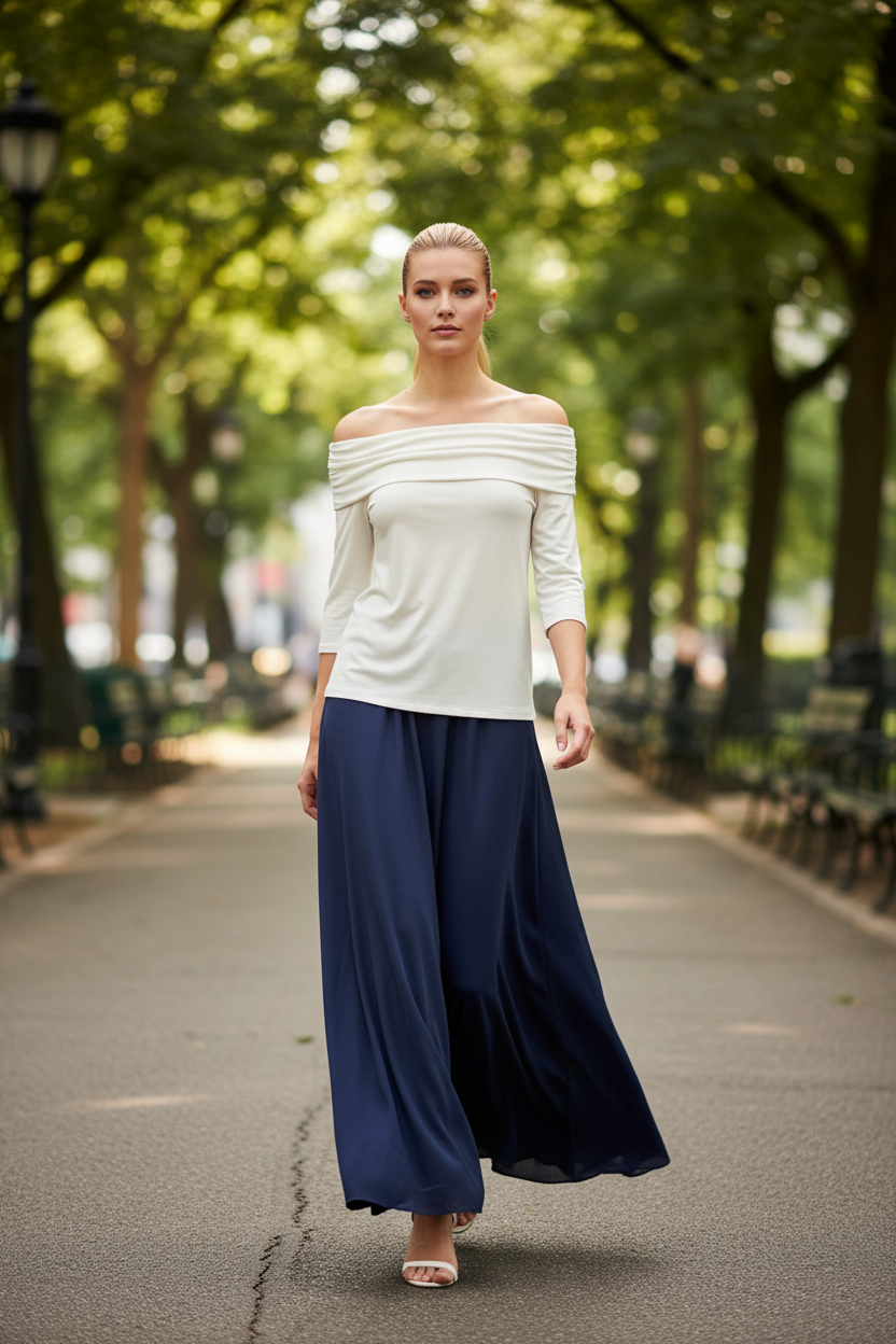 Max Studio Off Shoulder Top